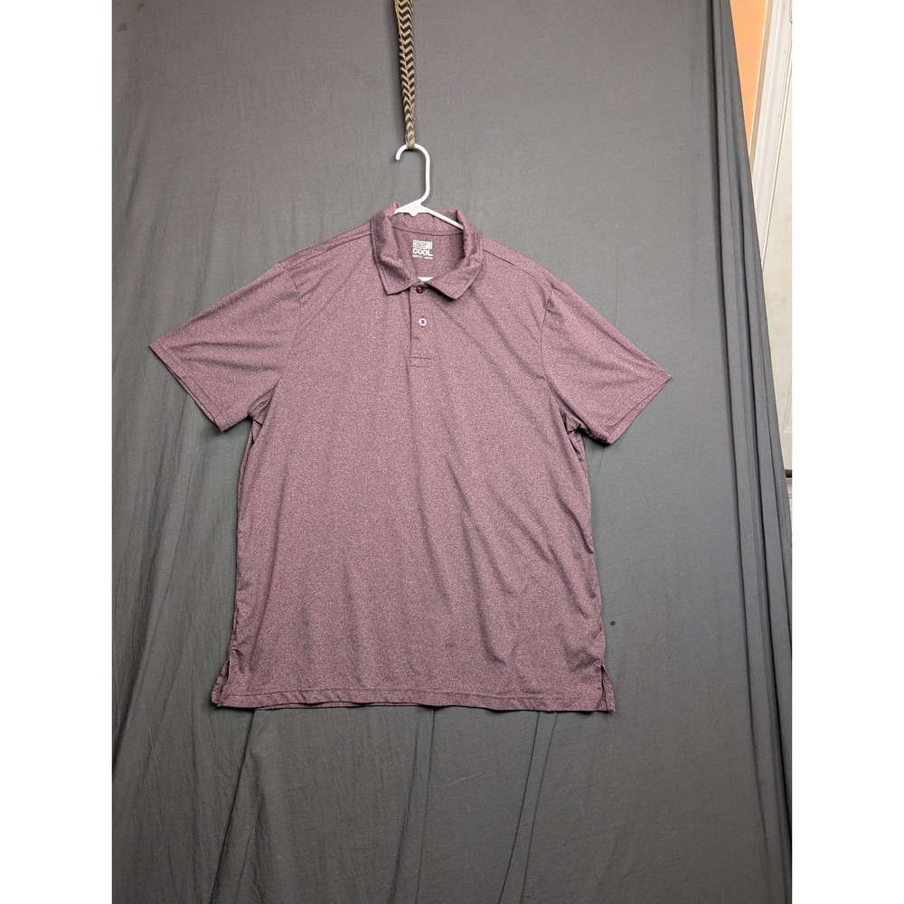 32 Degrees Cool Polo Shirt Mens Size XL Short Sleeve Tee Golf Athletic